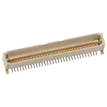 Molex Board Stacking Connector, 64 Contact(S), 2 Row(S), Male, Straight, 0.039 Inch Pitch, Surface Mount 714361164